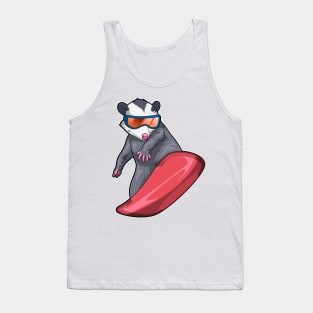 Opossum Snowboard Winter sports Tank Top